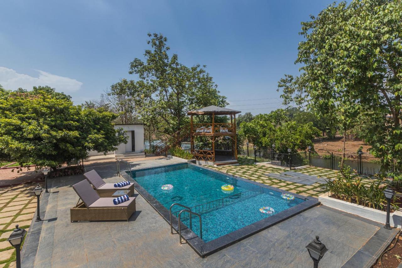Saffronstays Riverfront Manor, 5-Bdr Pool Villa By Pej River Karjat Exterior foto