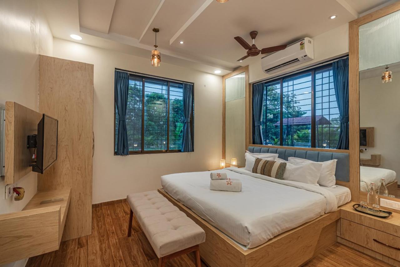 Saffronstays Riverfront Manor, 5-Bdr Pool Villa By Pej River Karjat Exterior foto